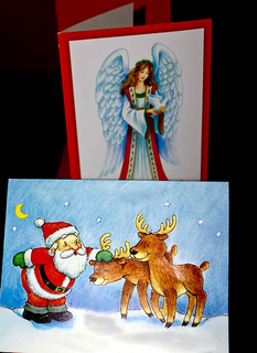 Christmas Card Etiquete